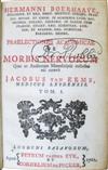 BOERHAAVE, HERMANN. Praelectiones academicae de morbis nervorum.  2 vols.  1761
